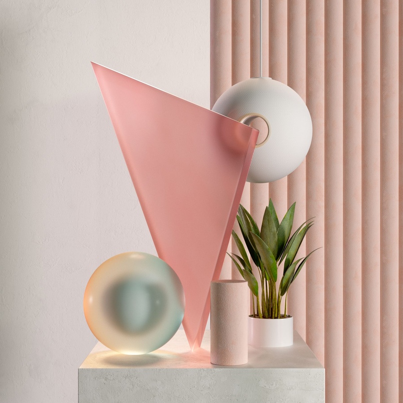 Абстрактная композиция. Произведения Нестора Рамоса Мартинеса - победитель в категории «Компьютерная графика и дизайн 3D-моделей», 2018 - 2019 гг.